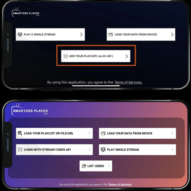 خطوات تشغيل تطبيق IPTV SMARTERS