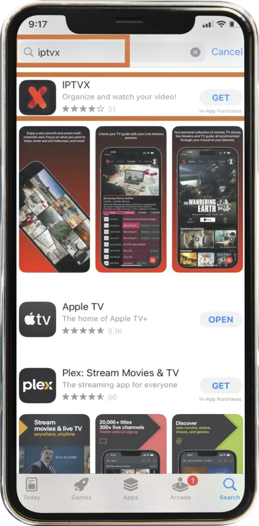 تطبيق IPTVX​